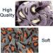 Seloobant Leopard Print Microfiber Towel Set - Super Absorbent Quick Dry Hair Towels (3 Pack) for Ultimate Hair Care - Buy Online on SooperMarket.com