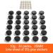 Newans 30-Piece Clear Jars with Screw Caps - Ideal for Make-up Creams & Lotions - Transparent 10G10ml Containers with Stickers - Buy Online on SooperMarket.com