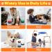 Dog Recordable Training Buttons Set of 6 Colors Dog Training Buzzer Dog Talking Buzzers Button with 25 Stickers and 3 Mats Louder Clearer Record & Playback Message for Communication&Training - Buy Online on SooperMarket.com
