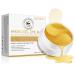 SBHEANGBA 24K Gold Under Eye Mask 30 Pairs Eye Care Gel Pads Under Eye Patches for Dark Circles Anti Wrinkle Treatment Puffy Eyes Dry & Fine Lines Helps eyes Hydrating & Soothing Skin Care 170.0 gram Yellow