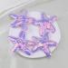 Sequin Starfish Hair Clips - Purple Glitter Hair Pins for Women and Girls (4PCS) - Buy Online on SooperMarket.com