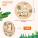 Funmo 15-Piece Baby Monthly Milestone Cards Double Sided Wooden Prop for Newborn Photography and Birth Announcements - Buy Online on SooperMarket.com
