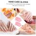 HAPINARY 2 Pairs Gel Gloves Half Finger Gloves Fingerless Moisturizing Gloves for Dry Hands Skin Care Gloves Comfortable Gloves Cotton Moisturising Gloves at Night Lotion Miss Dipping Pink - Buy Online on SooperMarket.com