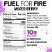 Fuel for Fire Mixed Berry Protein Smoothie Pouch (24-Pack) | Healthy Snack & Recovery | No Sugar Added | Dietitian Approved | Functional Fruit Smoothies | Gluten-Free & Kosher | 4.5oz Pouches - Buy Online on SooperMarket.com