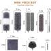 DEEHYO Microfiber Duster Set - 9PCS Extendable Stainless Steel Feather Duster, 30-100 Inches, Reusable & Washable - Ideal for Cleaning High Ceilings, Fans, Blinds, Furniture & Cars - Buy Online on SooperMarket.com