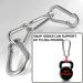 6 Pack of 2 1/4 Inches Stainless Steel Safety Spring Snap Hook Carabiner  Multi-Purpose Heavy Duty Stainless Steel Carabiner Clips for Keys Swing Set Camping Fishing Hiking Traveling - Buy Online on SooperMarket.com