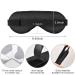 Haskirky Light Blocking Eye Mask - Adjustable Unisex Travel Mask for Deep Sleep - Grey Cow Print - Buy Online on SooperMarket.com