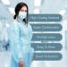  50-Pack Disposable Isolation Gown FDA Registered AAMI Level 1 PP & PE 30g Fully Closed Double Tie Back Elastic Cuffs Fluid Resistant Unisex (50) - Buy Online on SooperMarket.com