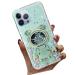 Tivenfezk Nadoli for iPhone 11 Pro Treibsand B r astronaut Hidden Stand Shell caricature glitter astronaut stand Soft silicone bling cell phone case.