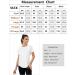 Buy Gyabnw Women's Functional Sports Top - Short Sleeve Fitness & Yoga Shirt - White M - Perfect for Running & Activewear - Buy Online on SooperMarket.com