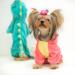 Delifur Dinosaur Dog Halloween Costume - Pink 2XL | Pet Dino Hoodie for Small & Medium Dogs - Buy Online on SooperMarket.com