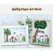 1.5mm Quilling Paper Strips Kit - 36 Colors, 720 Strips - DIY Crafts Supplies - Buy Online on SooperMarket.com