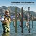 Lixada 55 Inch Portable Folding Fishing Rod Bag - Army Green | Protective Cover Case for Fishing Poles | Tackle Storage Solution - Buy Online on SooperMarket.com