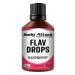 Body Attack Flav Drops 4 x 50 ml Raspberry aroma drops for food sugar -free flavor drops without calories vegan & quality made in germany raspberry 50 ml (4 Pack)
