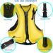 OMOUBOI Inflatable Snorkel Vest Adult Swimming Jacket - Yellow, 90-220 lbs | Dive, Surf, Swim Safely in Water Sports - Buy Online on SooperMarket.com