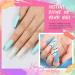PEACECOLOR Gel Nail Polish Set with 36W Nail Lamp and Base Matte Top Coat 10PCS Nail Gel Polish Starter Kit with Nail Art Decorations Gel Manicure Kit for Women Nail DIY Beginner Salon Gift XA21 - Buy Online on SooperMarket.com