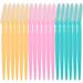 18 Pack Eyebrow Razors Eyebrow Trimmer with Precision Cover Portable Facial Hair Remover for Women and Men Gray