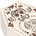 Decorative Wooden Coffin Pet Burial Coffin Small Unique 2Pcs Creative for Halloween Party Decor for Hamsters for Small Pets for Coffin Box (Skull) - Buy Online on SooperMarket.com
