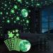 ECHOCUBE Glow in the Dark Wall Stickers Set - 637pcs Stars, Moon and Dots for Kids Bedroom Decor - Buy Online on SooperMarket.com