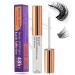 Lash Glue Cluster Eyelash Glue Strip Eyelash Adhesive Clear Sensitive Lash Glue Fast Drying Individual Lash Glue Long Lasting DIY Lash Extension Glue Strong Hold Eyelash Glue for Lash Extensions(5ML)