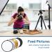 Etekcity 24 5-in-1 Photography Reflector Light - 24 Inch Multi-Disc Photo Reflector Kit with Bag - Translucent Silver Gold White Black - Professional Photo Lighting Tool - Buy Online on SooperMarket.com