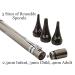 Dr Mom Slimline Stainless LED Pocket Otoscope - Third Generation with Soft White Natural Hue Light Spectrum - Clamshell Packaging - Buy Online on SooperMarket.com