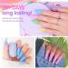 Neon Dip Powder Set - Honey Joy 6 Colors - Nail Art Manicure DIY - Salon Quality - Perfect Gift for Women - No Need for Nail Lamp - 10g/box - Buy Online on SooperMarket.com