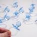 Baby Shower Pacifiers - 36 Pack 2.5 Blue - Perfect Gift for New Parents - Buy Online on SooperMarket.com