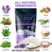 Lavender Oil Foot Soak with Epsom Salt for Dry Cracked Feet - Made in USA - 1 LB Lavender - Softens Calluses, Soothes Sore Feet & Removes Odor - Athlete's Foot Relief - Buy Online on SooperMarket.com