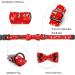 Shop Lionheart Glory Christmas Dog Hall Band - Adjustable Soft Loop Collars for Small Dogs | Festive Red Neck Straps - Buy Online on SooperMarket.com