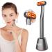 USUIE 4 in 1 Facial Device  Red Light Therapy for Face and Neck  Facial Massager  Reduce Wrinkles  Anti-Aging Facial Tools  2022 Upgraded Version - Dark Grey/Fuchsia Dark Grey/ Fuchsia