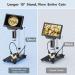 Taller Digital Microscope Bracket for Elikliv EDM202/201/9/4S - Enhance Your View - Buy Online on SooperMarket.com