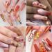 Fall Glitter Nail Sequins - Holographic Maple Leaf Nail Art Decorations | 6 Grids for Autumn & Winter Designs - Buy Online on SooperMarket.com