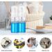 Beaupretty 2pcs Foam Dispenser Bottle Plastic Refillable Empty Mini Foaming Soap Shampoo Dispenser Pump Bottles for Travel 50ml (White) - Buy Online on SooperMarket.com