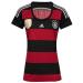 Adidas DFB A JSY W 4S POWRED/BLACK S Red