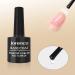 Clear Gel Nail Polish Top Coat Set - No Wipe Base & Top Coat Kit for Salon-Quality Manicures - 2 Pcs 8ml - Buy Online on SooperMarket.com