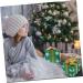 Cabilock Box Shop Decoration Decorative Wall Basket Showcase Adornment Christmas Bag Green 15.00X15.00X15.00CM - Buy Online on SooperMarket.com