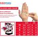 KIDDIMOTO Fingerless Children's Cycling Gloves | Boys & Girls Bike Gloves - Love Design (Size S 2-5 years) - International Shipping Available - Buy Online on SooperMarket.com