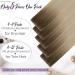 Buy Laavoo Real Hair Tape Extensions - 60cm Virgin Blond Ombre Balayage & Seamless 5pcs | Premium Quality #9A/10.5g - Buy Online on SooperMarket.com