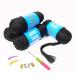 100% Brazilian Wool Hair Acrylic Yarn For African Braids/Senegalese Twist/Faux Locs/Wraps With Crochet Hook Natural Black(4pcs)