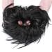XXL Dark Black Hairpiece Extensions Bun - Updos & Hair Ties for Women | 45g High-Quality Hair Extensions - Buy Online on SooperMarket.com