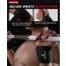 VINSGUIR Elastic Wrist Straps for Weightlifting | Breathable Wraps with Thumb Loop | Left/Right Tabs for Support | Wrist Brace for Men and Women (Pair, Black) - Buy Online on SooperMarket.com