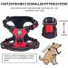 POPOT No Pull Dog Harness | Reflective Pet Vest for Daily Training & Walking | Control Handle | Red Medium - Buy Online on SooperMarket.com