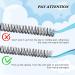 300 Pcs DIY Cluster Lashes for Dramatic Volume Look - 40D D-16mm | Self Application Individual Lashes for Home Extensions - Buy Online on SooperMarket.com