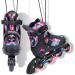 FIHUNY Adjustable Inline Skates for Kids and Adults with Light Up Wheels Roller Blades Skates for Girls and Boys Women C pink Large-Youth & Adult(4-7 US) - Buy Online on SooperMarket.com