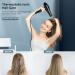 Cliplanyard Ionic Hairdryer 1200W AC Black Professional Hair Dryer Motor Fast Drying Salon with 2 Speed 3 Heat Setting Cool Button Diffuser Nozzle Concentrator Comb for Curly and Straight - Buy Online on SooperMarket.com