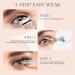 LASHVIEW Cluster Lashes 8-16mm DIY Eyelash Extensions for Self-application at Home - CDD09 3D Rapid Soft Lightweight Individual Lashes - Buy Online on SooperMarket.com