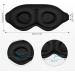 WOVTE Cooling Eye Mask Reusable Hot or Cold Therapy Gel Bead Eye Mask with Soft Plush Backing and Adjustable Strap for Puffy Eyes Dry Eyes Dark Circles Headache (Black) - Buy Online on SooperMarket.com