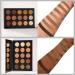 eco favor Nude Gold Eyeshadow Palette - 15 Shades Matte Shimmer Metallic | Long Lasting Waterproof Eye Shadow Pallet - Travel Size Makeup - Buy Online on SooperMarket.com