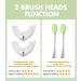 EW East Water Kids Electric Toothbrush - 5 Ultrasonic Modes, Rechargeable, Yellow (Ages 2-6) - Buy Online on SooperMarket.com
